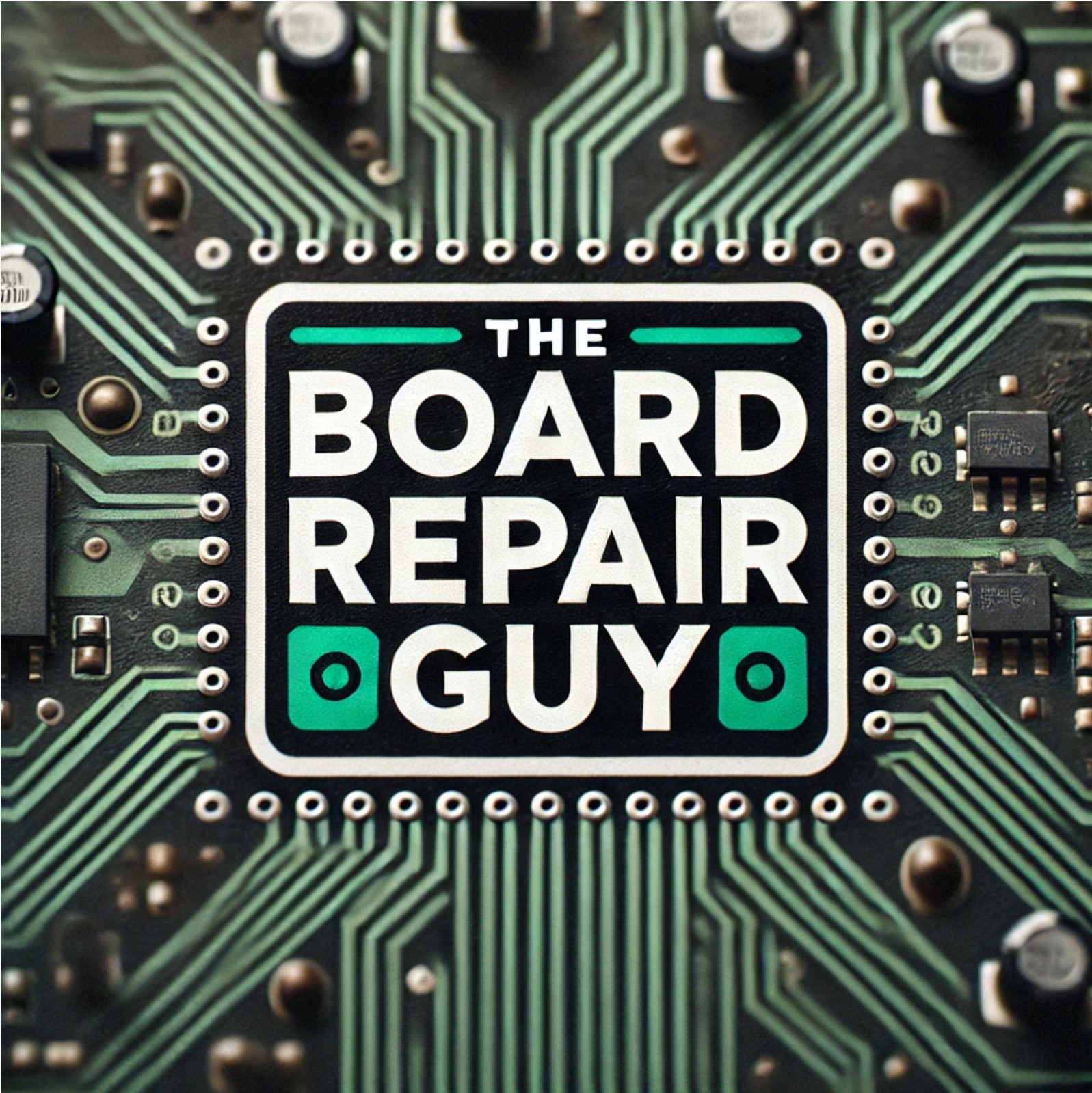 The Board Repair Guy Logo
